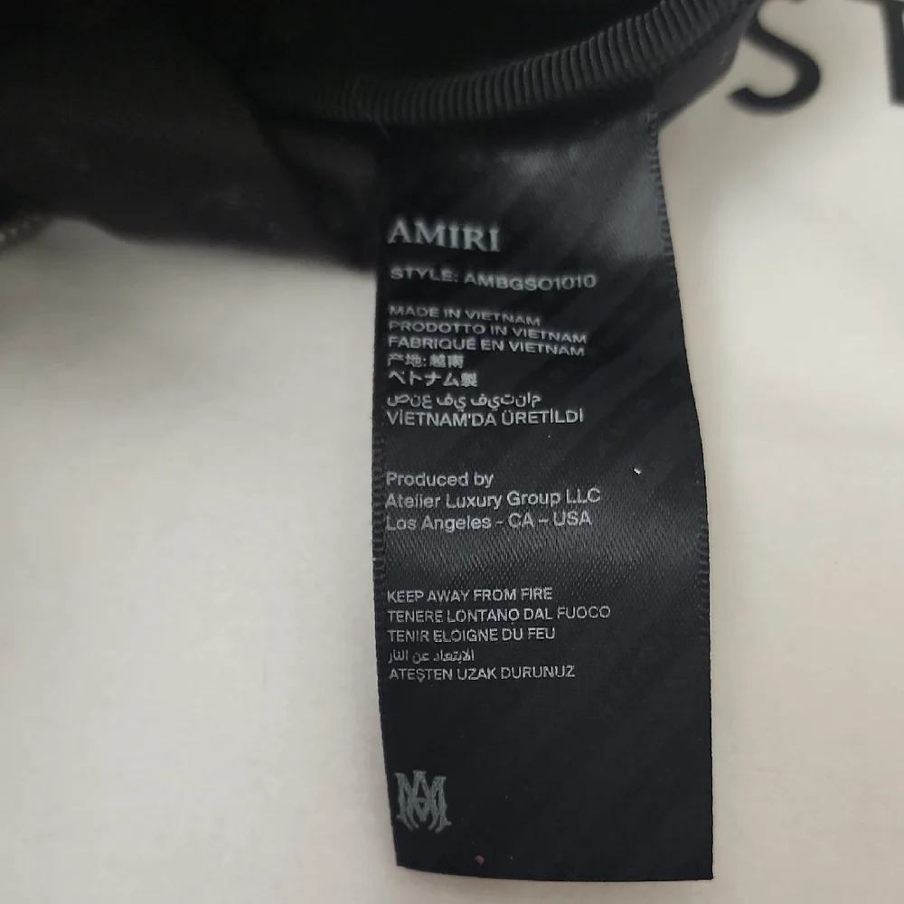 AMIRI *AUTHENTIC Arts District belt bag in Black - Picture 10 of 13